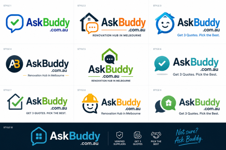 AskBuddy logo ideas